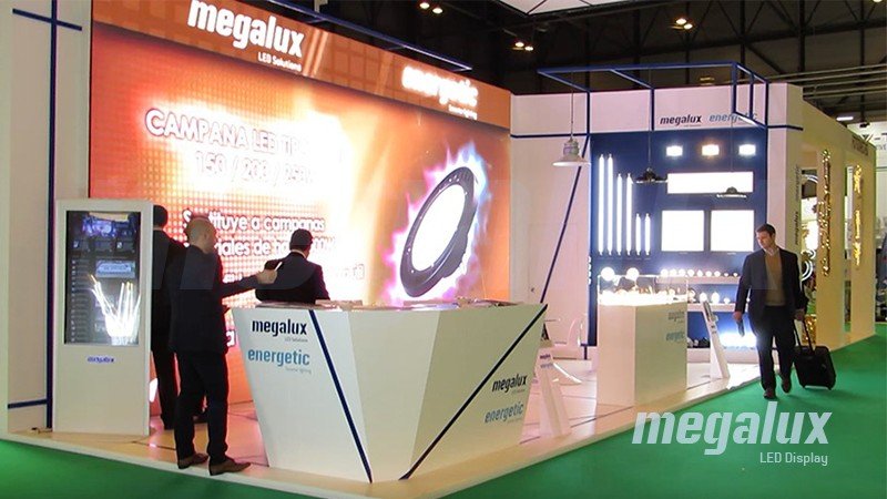 Megalux estrena la pantalla más grande de Ifema ePower & Building