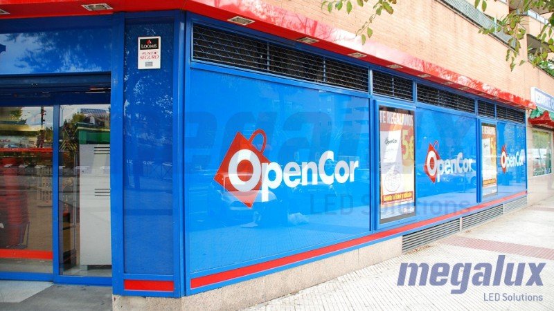 OpenCor ahorra con iluminación sostenible de Megalux